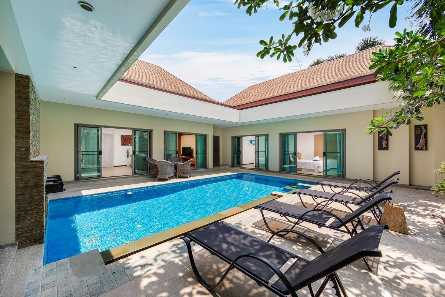 Villa Bond| 3 Bedrooms | Private Pool | 3 Min To Naiharn Beach Rawai Exterior foto